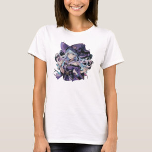 Camiseta Anime/Bruja/Halloween
