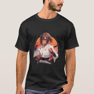 Camiseta Anime Cabello Liso Jiu-Jitsu Brasileño Mial