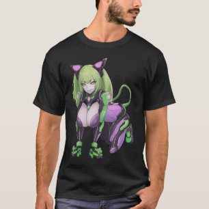 Camiseta Anime Catgirl