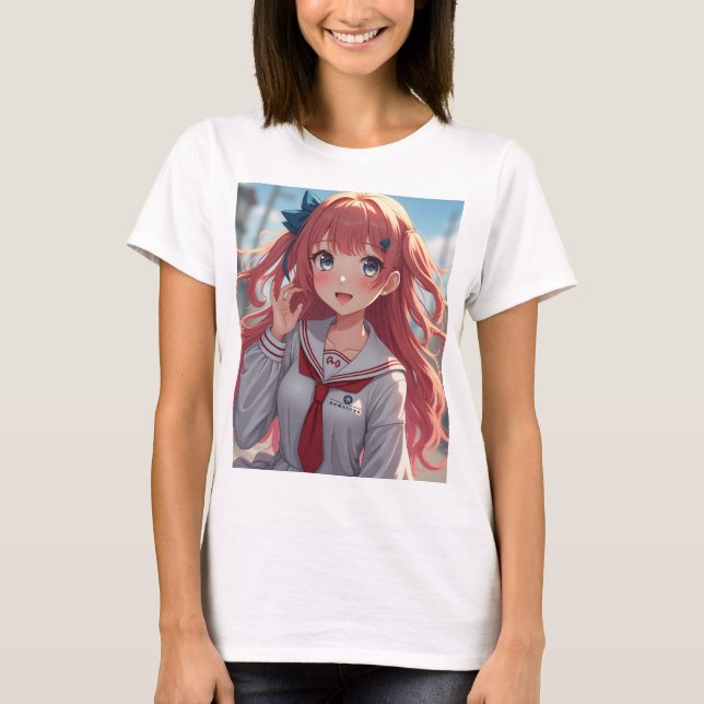 Camiseta Anime chica (Anverso)