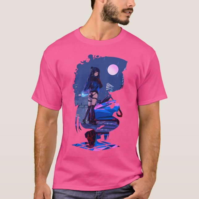 Camiseta Anime Chica (Anverso)