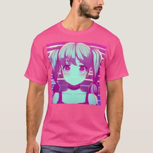 Camiseta Anime Chica (Anverso)