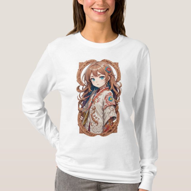 Camiseta Anime Chica (Anverso)