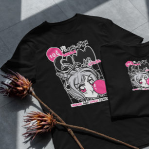 Camiseta Anime Chica Bubble Gum