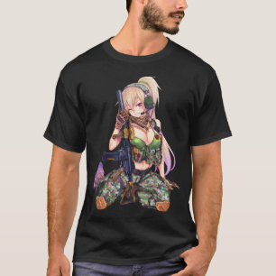 Camiseta Anime chica con diseño de arma genial