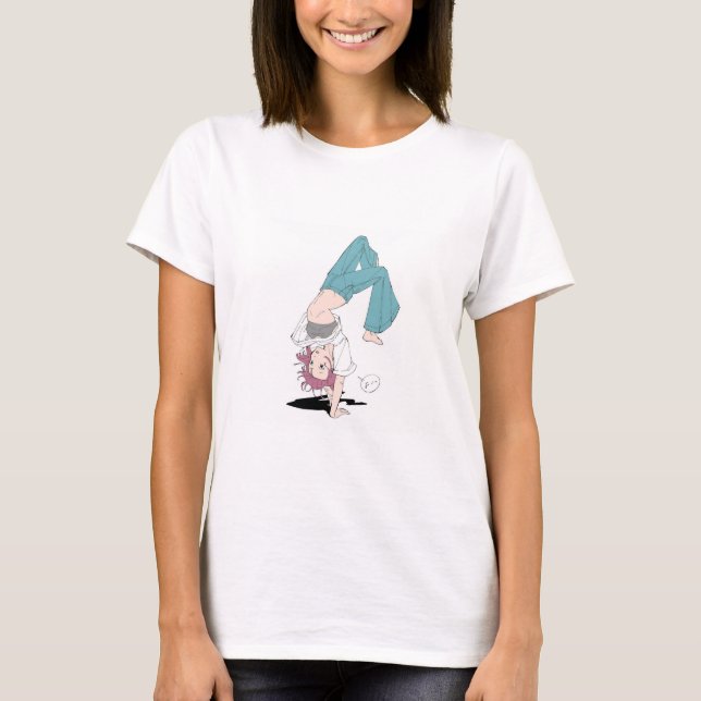 Camiseta Anime Chica Dance (Anverso)