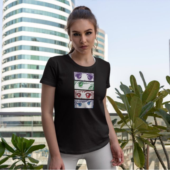 Camiseta Anime Chica Eyes (Subido por el creador)