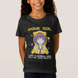 Camiseta Anime Chica Graphic