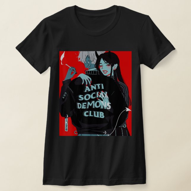 Camiseta Anime Chica Kawaii Waifu Egirl Aesthetic Japanese  (Distribución)