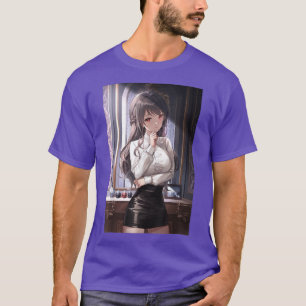 Camiseta Anime Chica Kawaii Waifu Estética Japonesa Otaku T