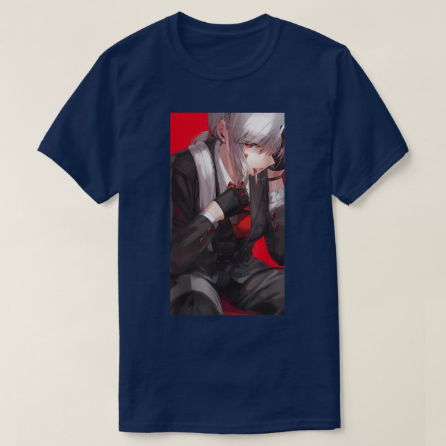 Camiseta Anime Chica Kawaii Waifu Manga O estésica japonesa (Diseño del anverso)