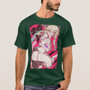 Camiseta Anime Chica Kawaii Waifu Manga O estésica japonesa
