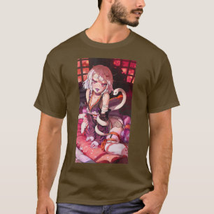 Camiseta Anime Chica Kawaii Waifu Manga O estésica japonesa