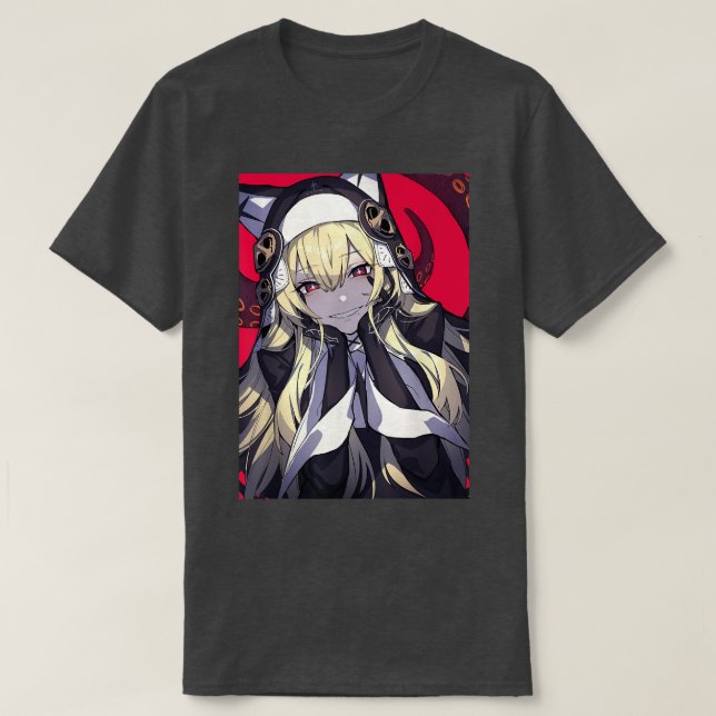 Camiseta Anime Chica Kawaii Waifu Manga O estésica japonesa (Diseño del anverso)