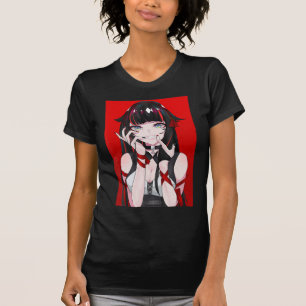 Camiseta Anime Chica Kawaii Waifu Manga O estésica japonesa