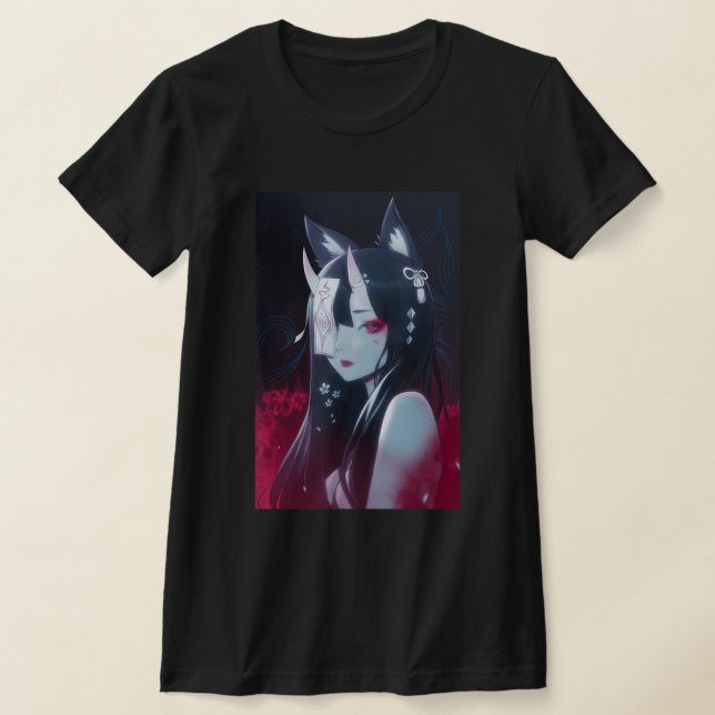 Camiseta Anime Chica Kawaii Waifu Manga O estésica japonesa (Distribución)