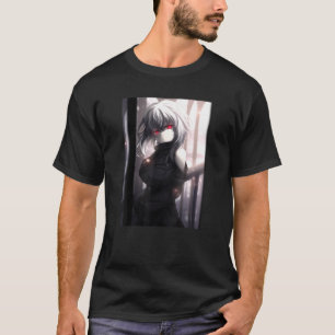Camiseta Anime Chica Kawaii Yandere Waifu Estética japonesa
