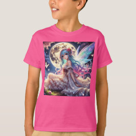 Camiseta Anime Chica Moon Fairy Princess in Garden