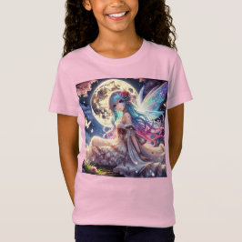 Camiseta Anime Chica Moon Fairy Princess in Garden