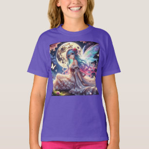 Camiseta Anime Chica Moon Fairy Princess in Garden