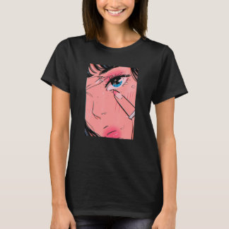 Camiseta Anime Chica Vaporwave Egirl Otak japonés estético