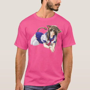 Camiseta Anime Chica Werecat