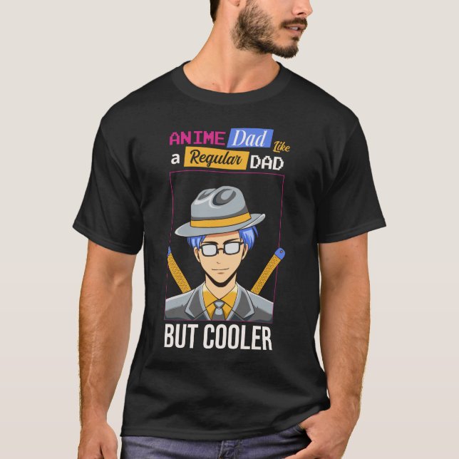 Camiseta Anime Dad like a Regular Dad (Anverso)