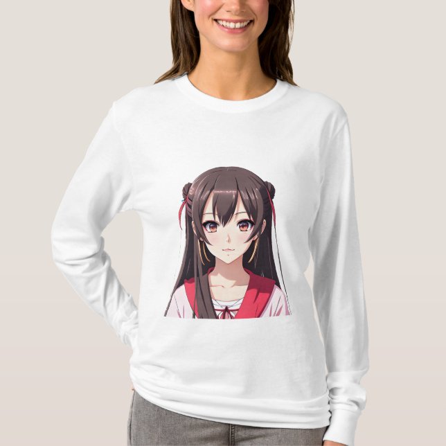 Camiseta Anime de estilo nuevo (Anverso)