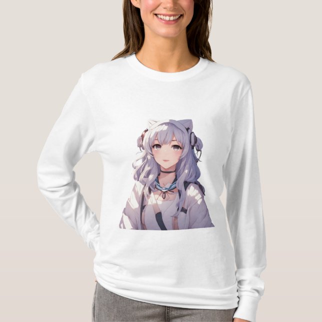 Camiseta Anime de estilo nuevo (Anverso)