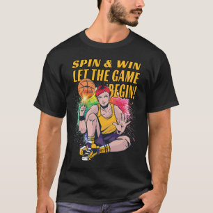 Camiseta Anime de la bola de cesta Hombres Negro