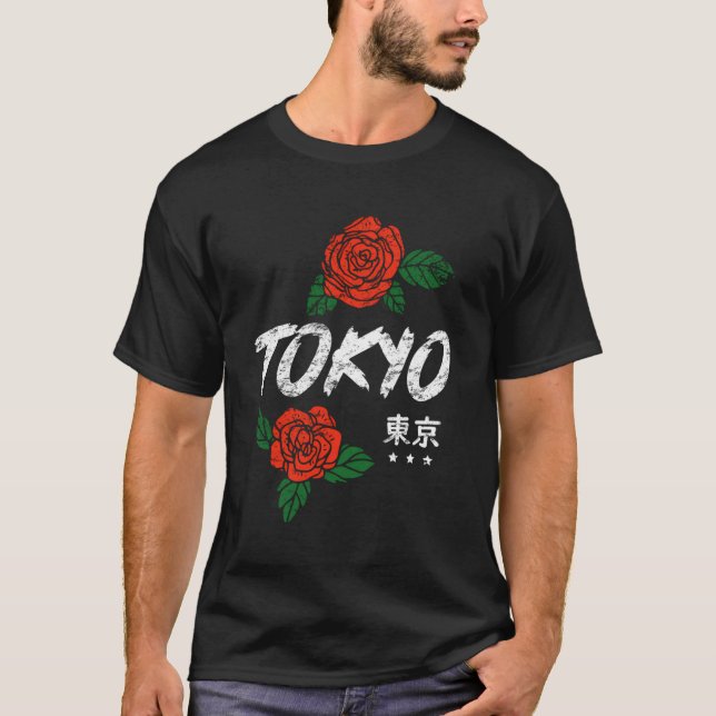 Camiseta Anime de los Rosas de Tokio (Anverso)