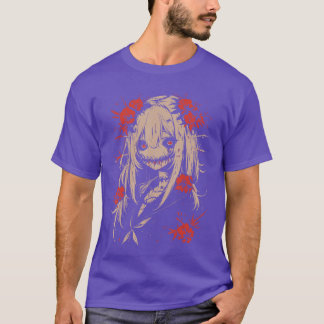 Camiseta Anime de terror Manga Japón Japonés Espeluznante K