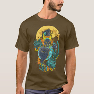 Camiseta Anime del dragón tradicional de Japón