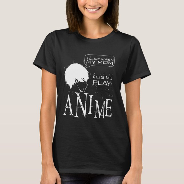 Camiseta Anime Designs for Teen Girls Cosplay for Boys (Anverso)