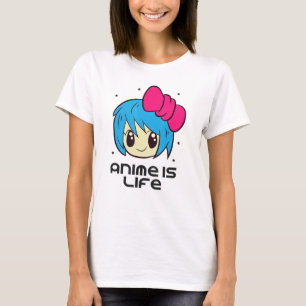 Camiseta Anime Es El Anime De La Vida De Los Japoneses