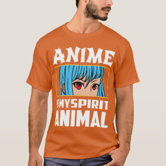 Camiseta Anime es mi animal espiritual divertido disfraz de