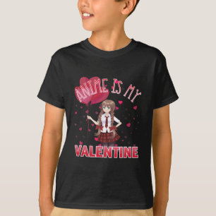 Camiseta Anime Es Mi Regalo De Día de San Valentín De Diver