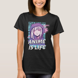 Camiseta Anime es un regalo de Otaku estético de anime de v