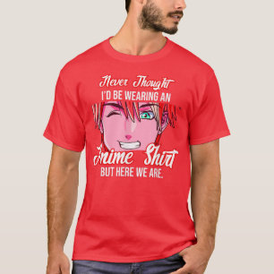 Camiseta Anime eslogan T-Shi por la cultura japonesa de pri