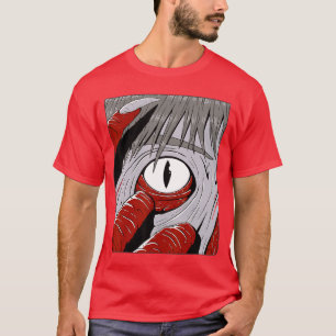 Camiseta Animé espeluznante de terror divertido