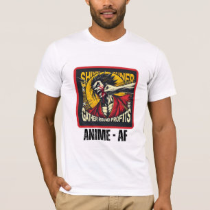 Camiseta Anime Fighting Shirt