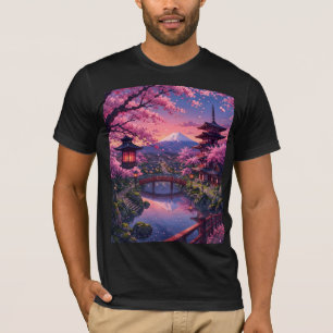 Camiseta Anime Flor de Cerezo Sakura