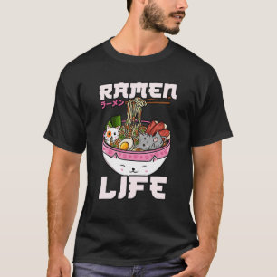 Camiseta Anime Foodie Ramen Life