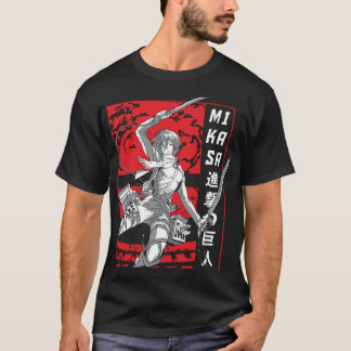 Camiseta Anime Frame Eren Sharp Look Tee