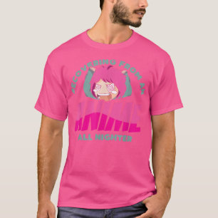 Camiseta Anime Funny Lover Rótulo Night Writing Language Ge