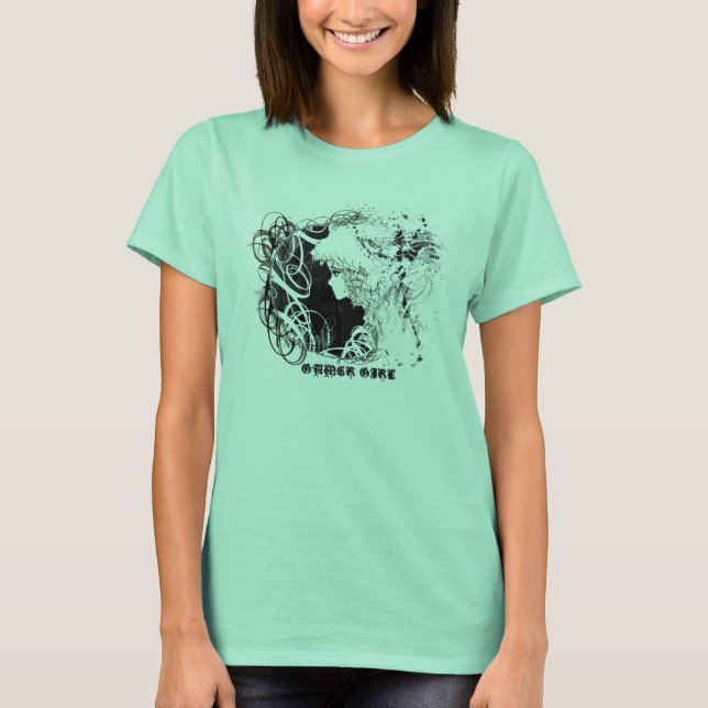 Camiseta Anime Gamer Chica Shirt (Anverso)