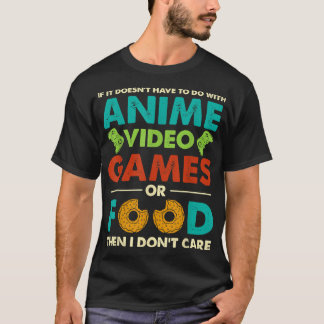 Camiseta ANIME GAMES BUENO, no te importe el manga japonés 