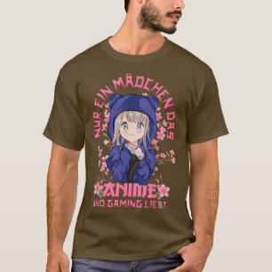 Camiseta Anime Gaming Girls  Kawaii Sakura Japan Tokyo Anim