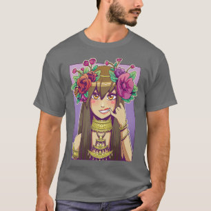 Camiseta Anime Girl Aesthetic Japanese Waifu Otaku Weeb Art