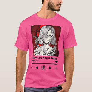Camiseta Anime Girl Eyes Japanese Aesthetic Otaku Music pla